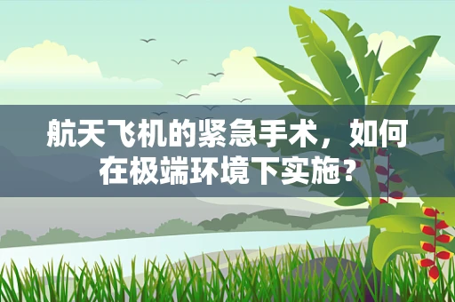 航天飞机的紧急手术，如何在极端环境下实施？