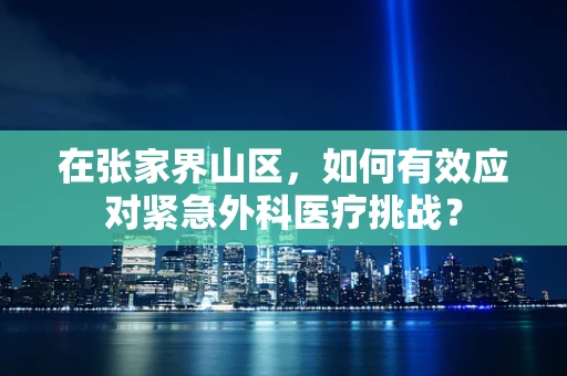 在张家界山区，如何有效应对紧急外科医疗挑战？