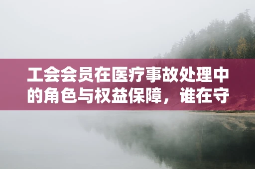 工会会员在医疗事故处理中的角色与权益保障，谁在守护我们的‘医’靠？