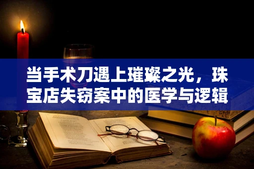 当手术刀遇上璀璨之光，珠宝店失窃案中的医学与逻辑谜题