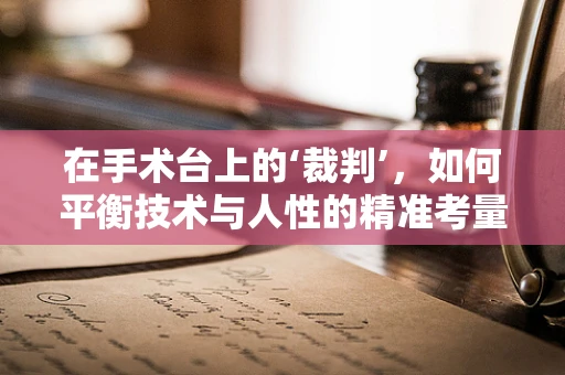 在手术台上的‘裁判’，如何平衡技术与人性的精准考量？