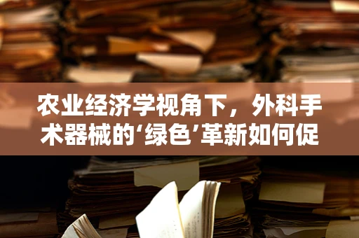 农业经济学视角下，外科手术器械的‘绿色’革新如何促进可持续发展？