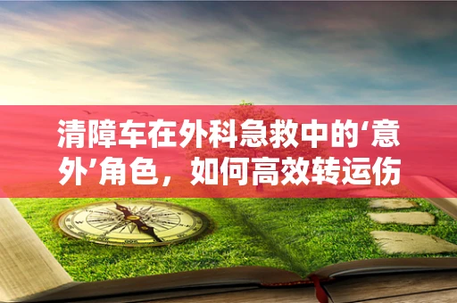 清障车在外科急救中的‘意外’角色，如何高效转运伤员？