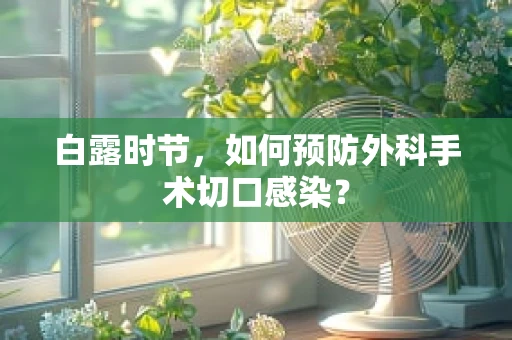 白露时节，如何预防外科手术切口感染？