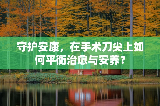 守护安康，在手术刀尖上如何平衡治愈与安养？