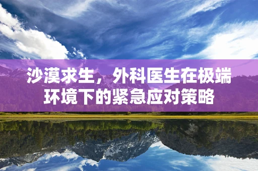 沙漠求生，外科医生在极端环境下的紧急应对策略